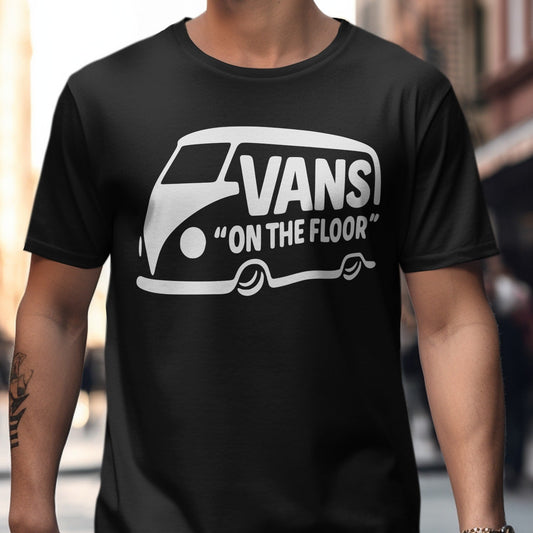 VANS On The Floor Graphic Design T-shirt product
