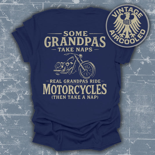 Some Grandpas Take Naps Motorcycle Product