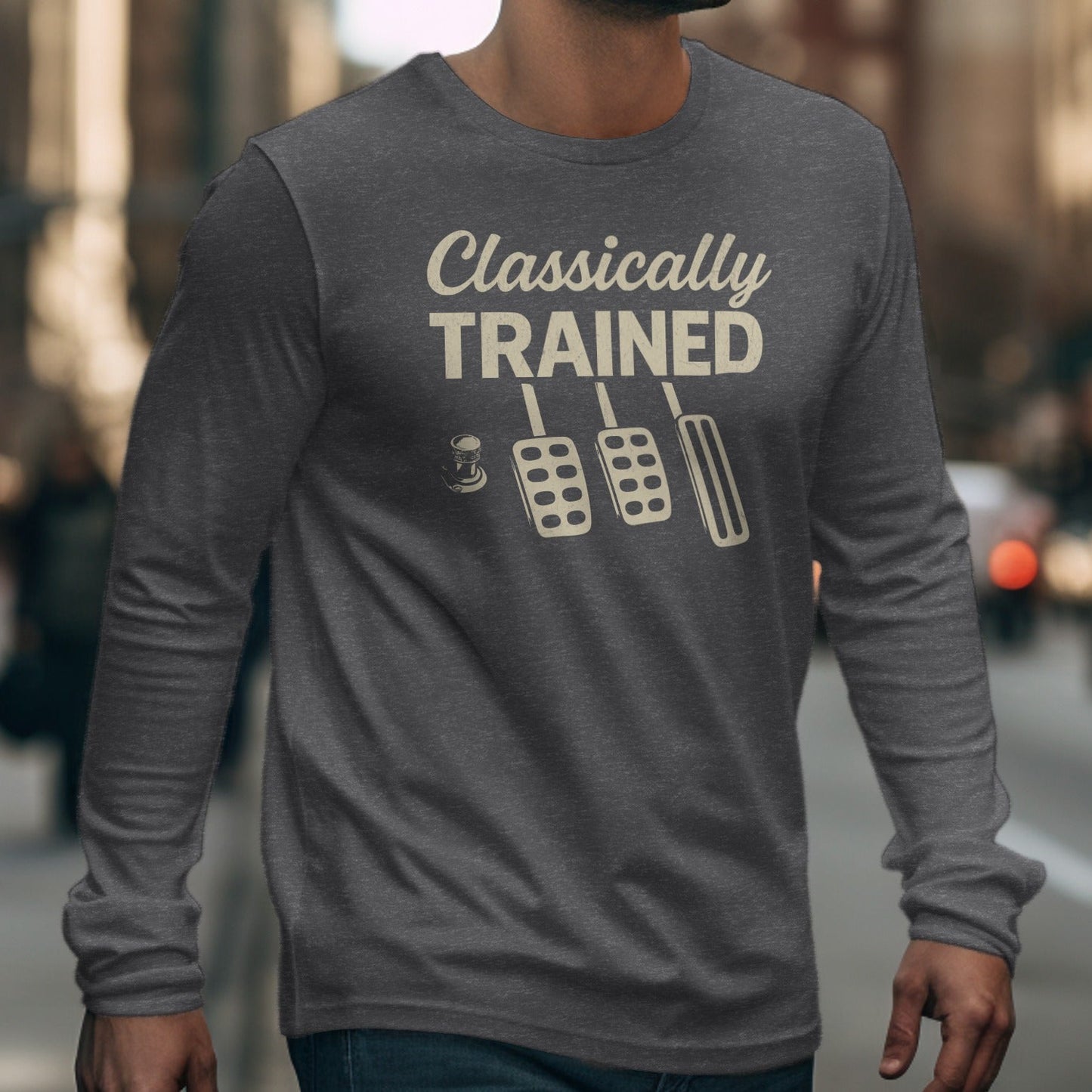 Classically Trained Geeky Video Game Long Sleeve Product