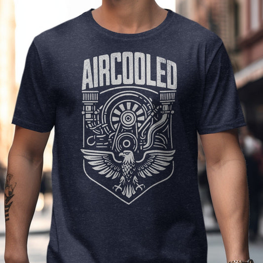 Aircooled Graphic Tee with Vintage Design product type