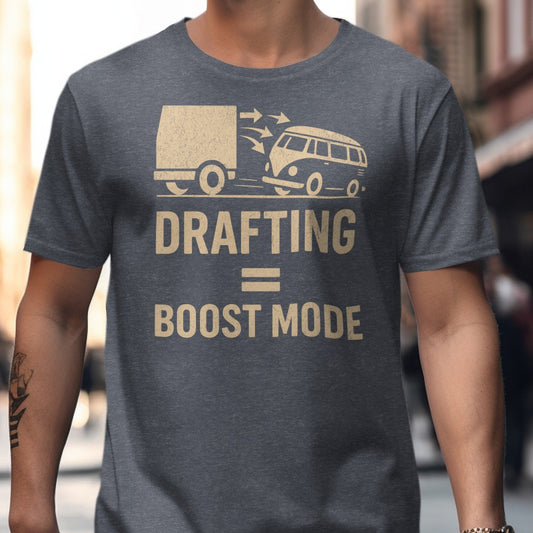 Drafting Equals Boost Mode Graphic Tee product type