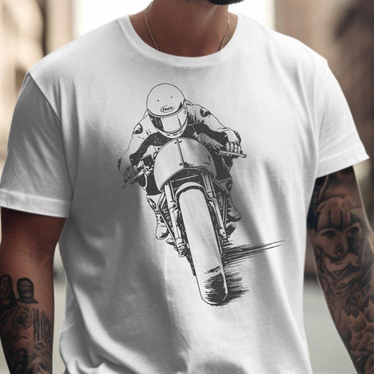 Vintage Motorcycle Racing Graphic T-Shirt product