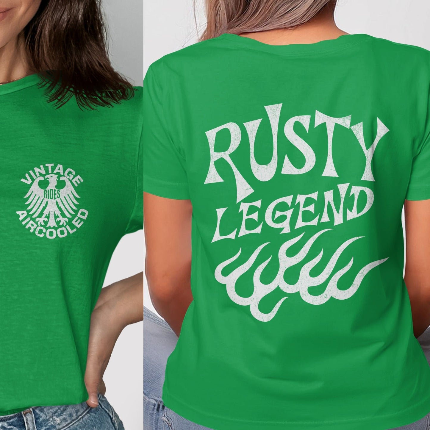 Vintage Aircooled Rusty Legend Graphic T-Shirt product