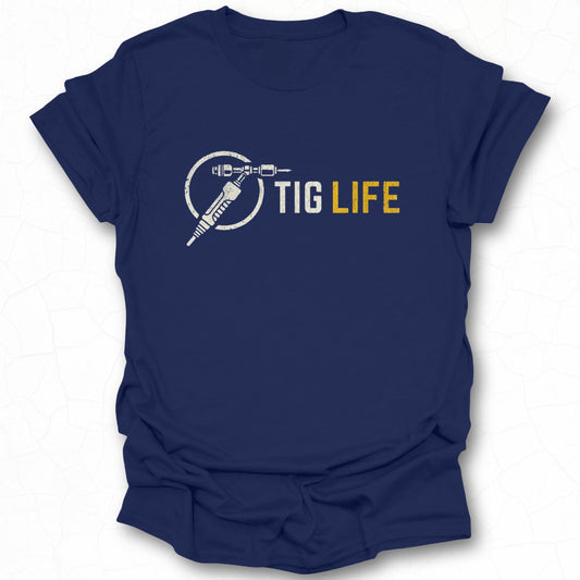 TIG Life Welder Symbol Graphic T-shirt