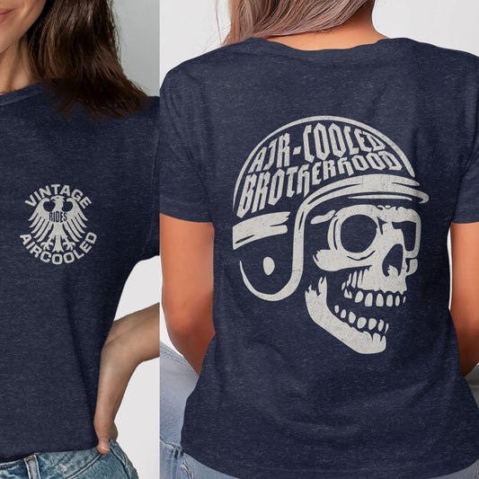 Vintage Air Cooled Brotherhood Graphic T-Shirt product