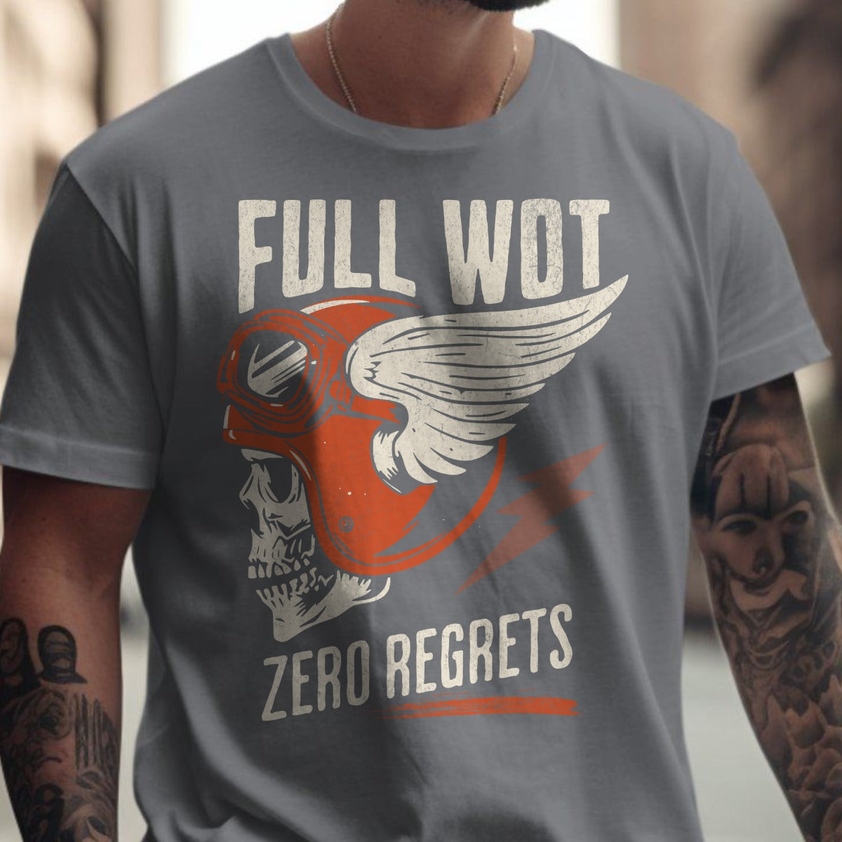 Full WOT Zero Regrets Graphic T-Shirt product type