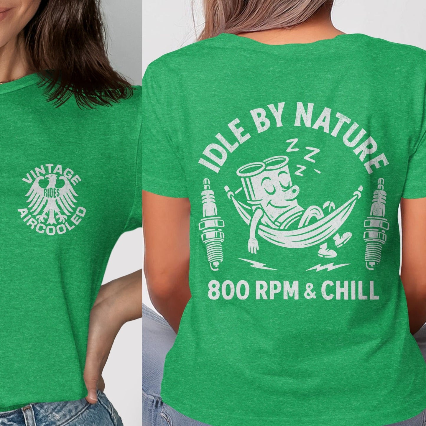 Vintage Aircooled Idle By Nature 800 RPM Chill Shirt product