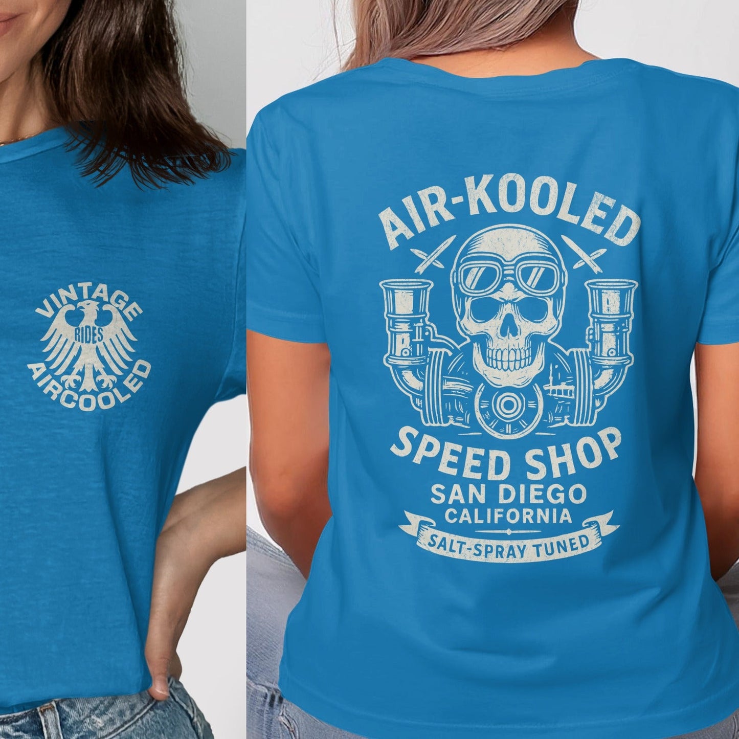 Air-Kooled Speed Shop San Diego California T-shirt product type