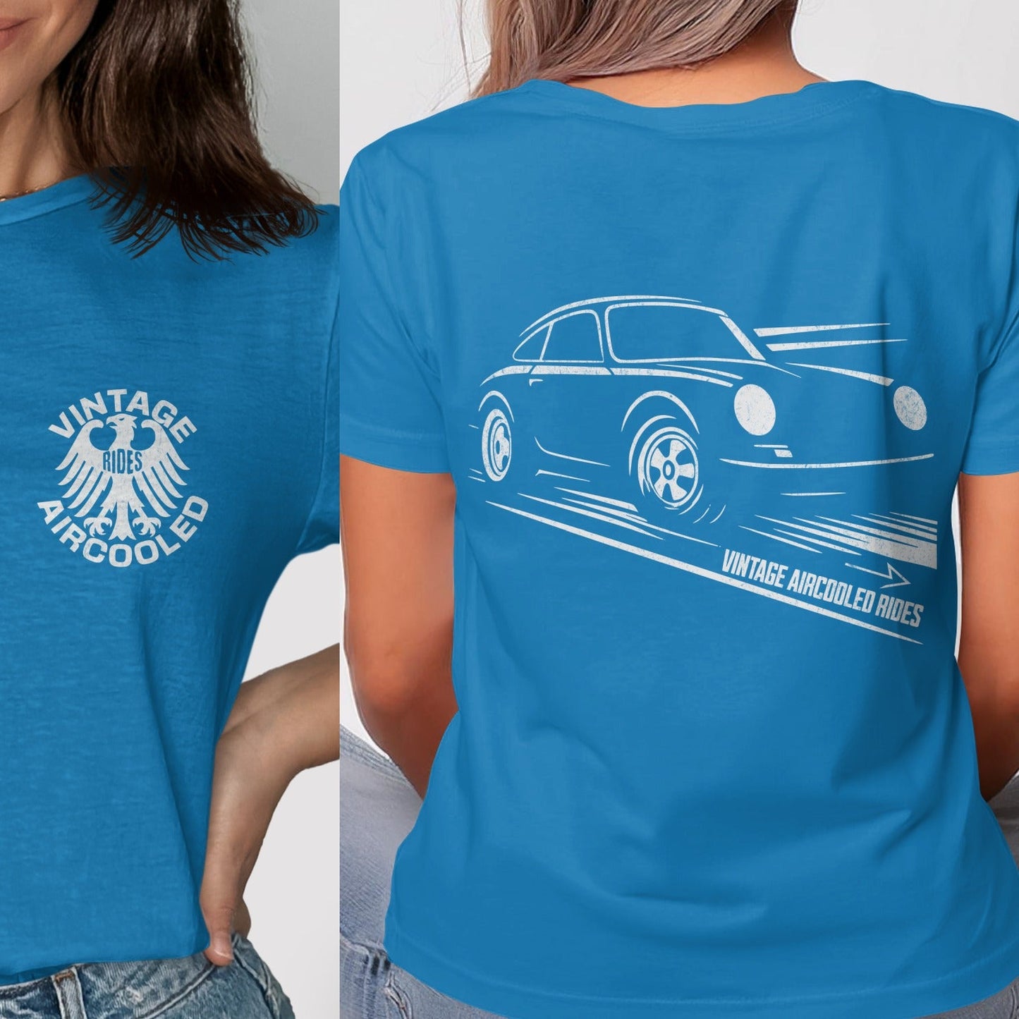 Vintage Aircooled Rides Graphic T-Shirt product