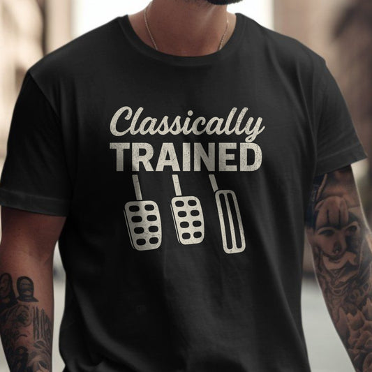 Classically Trained Graphic Tee for Casual Wear