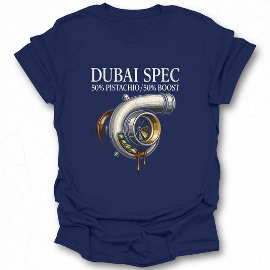 Dubai Spec 50% Pistachio 50% Boost Graphic T-Shirt