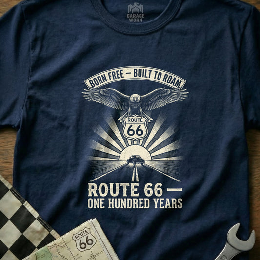 Born Free Built To Roam Route 66 One Hundred Years product type
