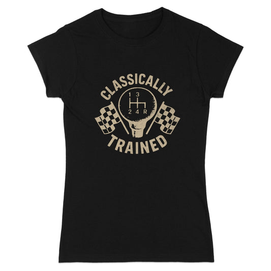 Classically Trained Gear Shift Design Women's T-shirt