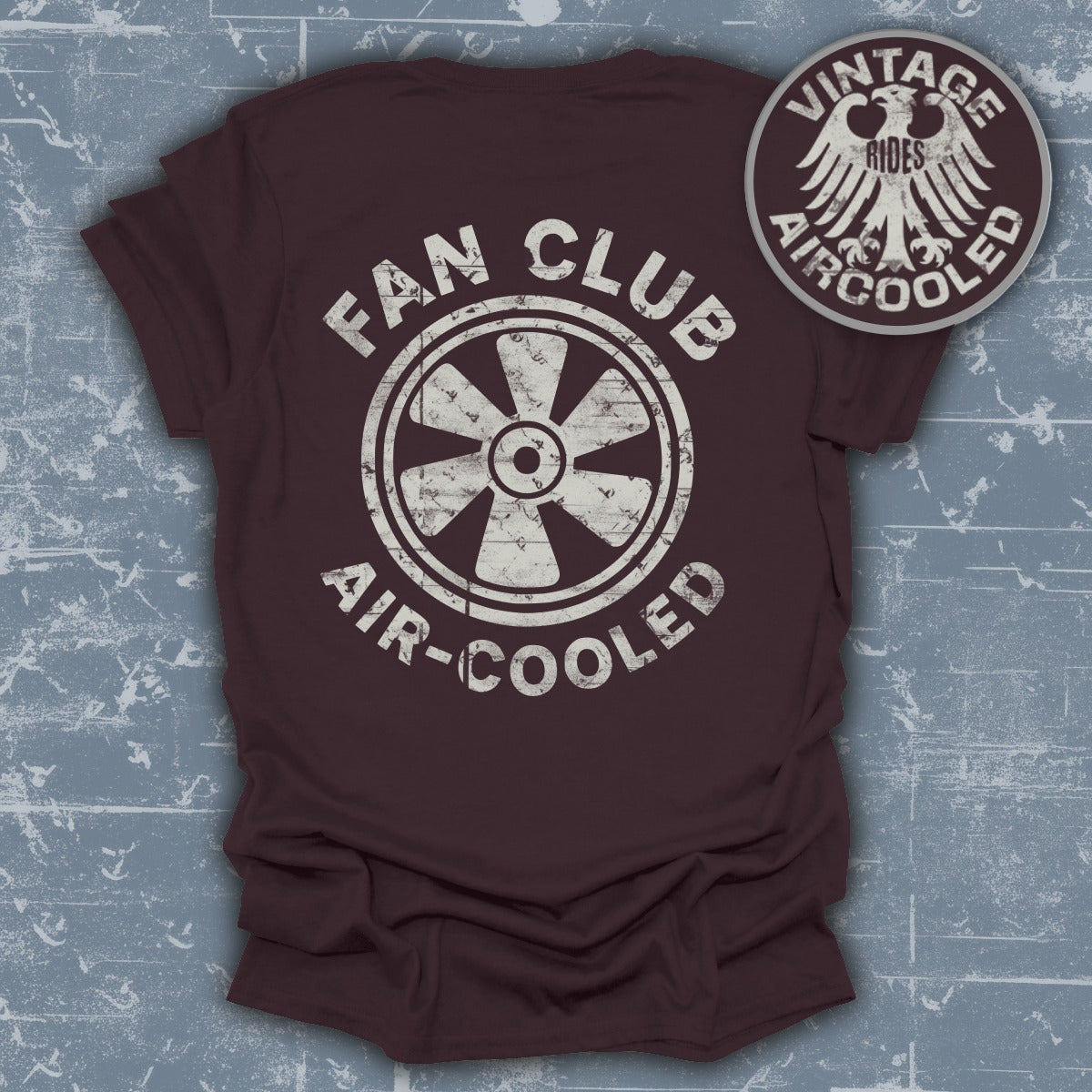 Fan Club Air-Cooled Vintage Rides T-Shirt