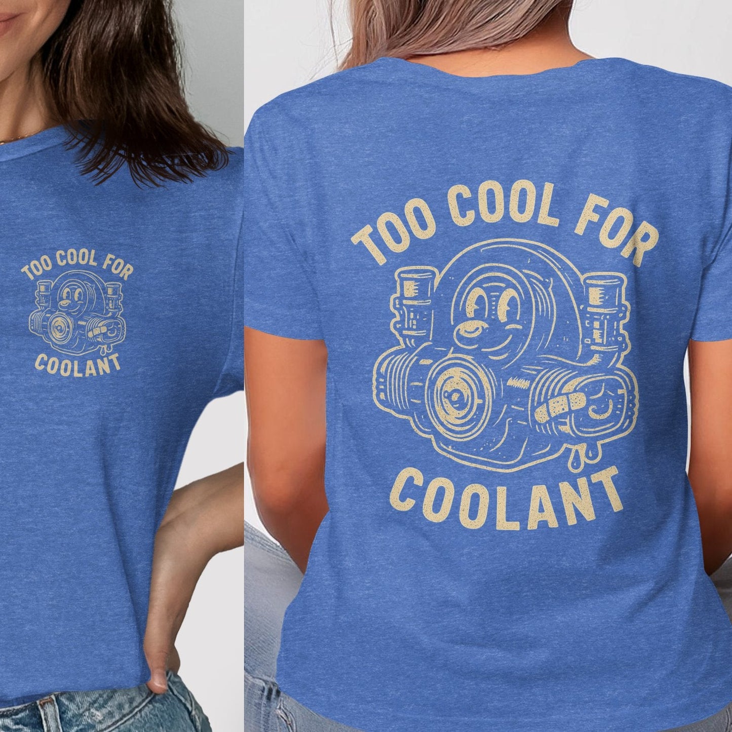 Too Cool For Coolant Blue Graphic Tee product