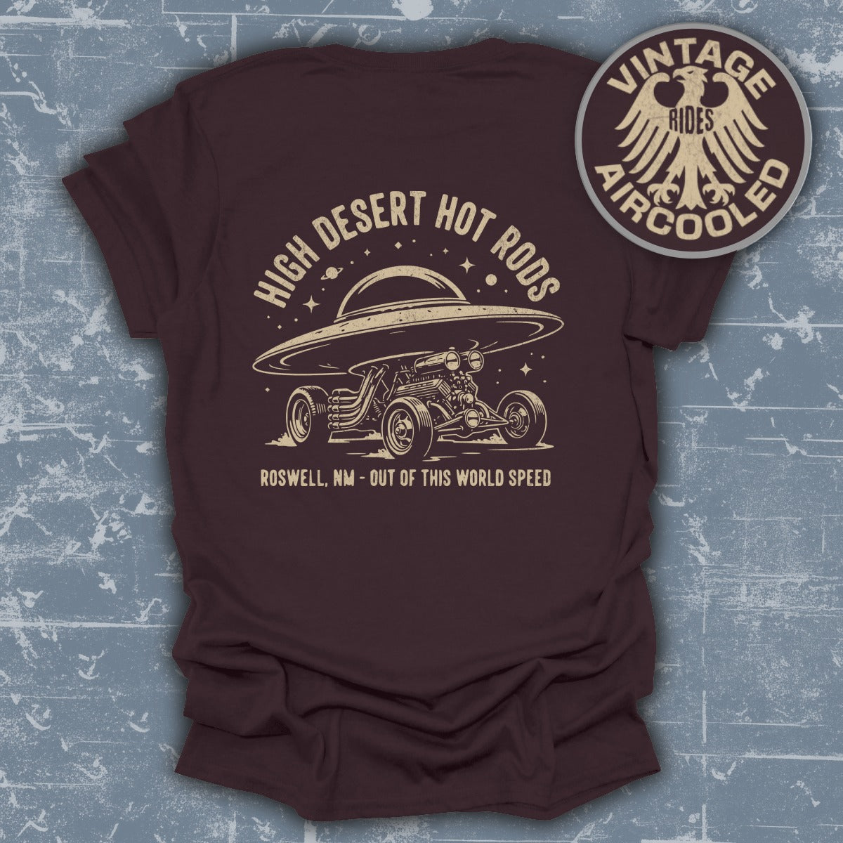 High Desert Hot Rods Vintage Rides Aircooled Tee