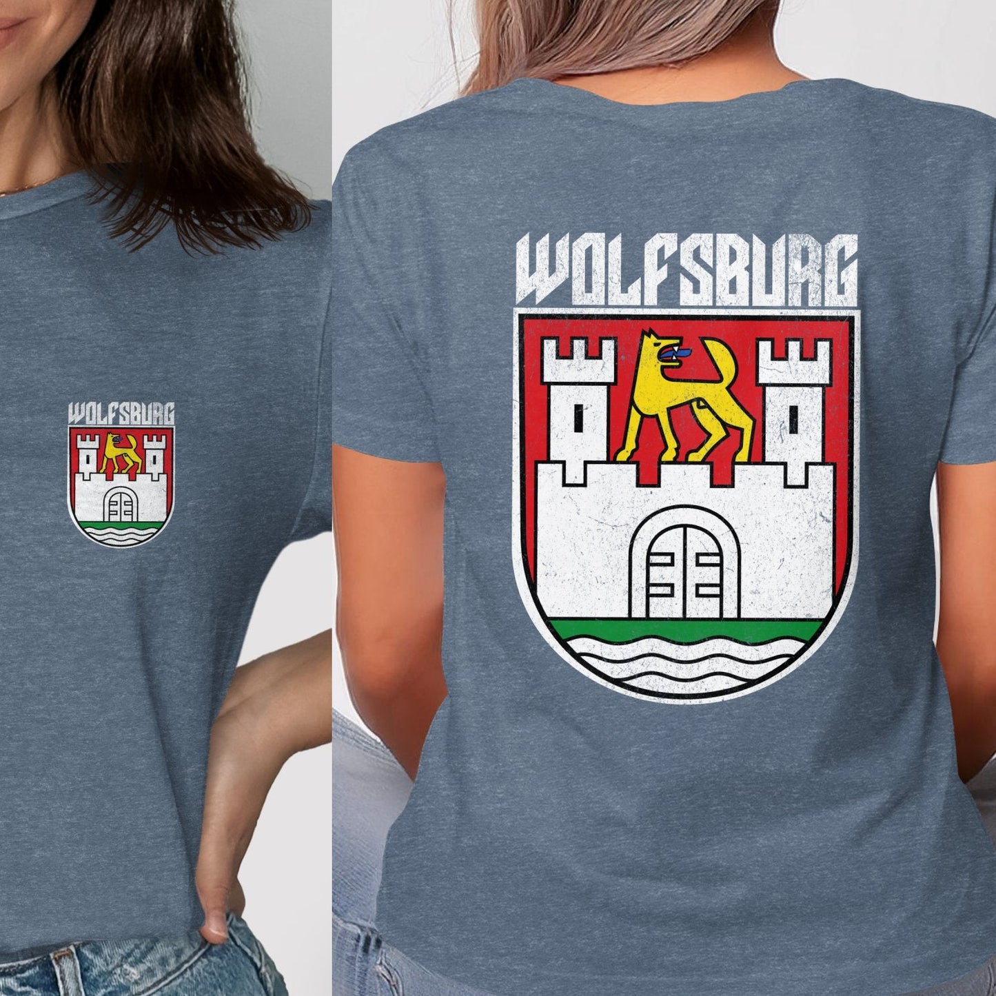Wolfsburg Crest T-shirt Stylish Casual Wear Top product