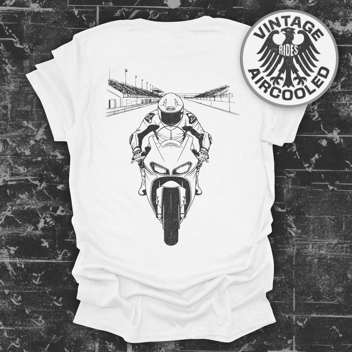 Motorcycle Track Race Design T-shirt product type