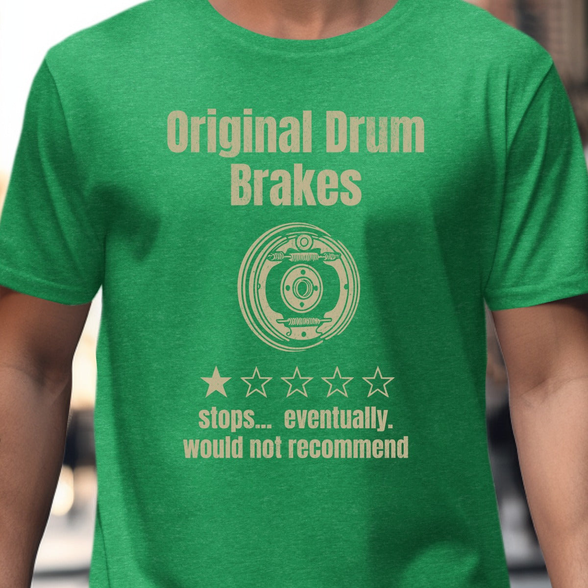 Original Drum Brakes Funny T-Shirt product