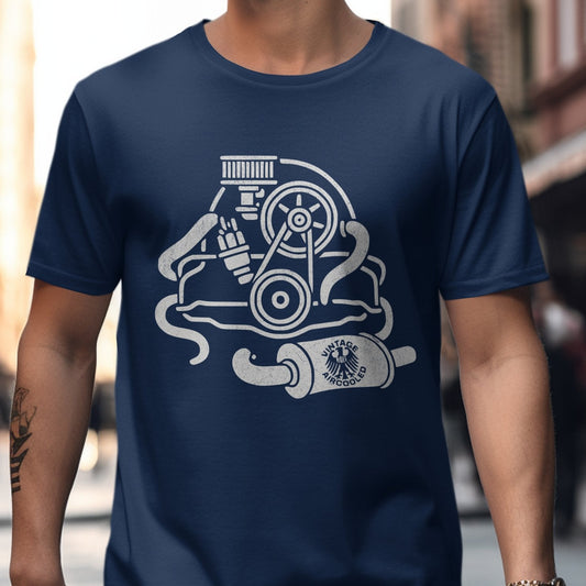 Cool Engine Gear Illustration T-Shirt product type