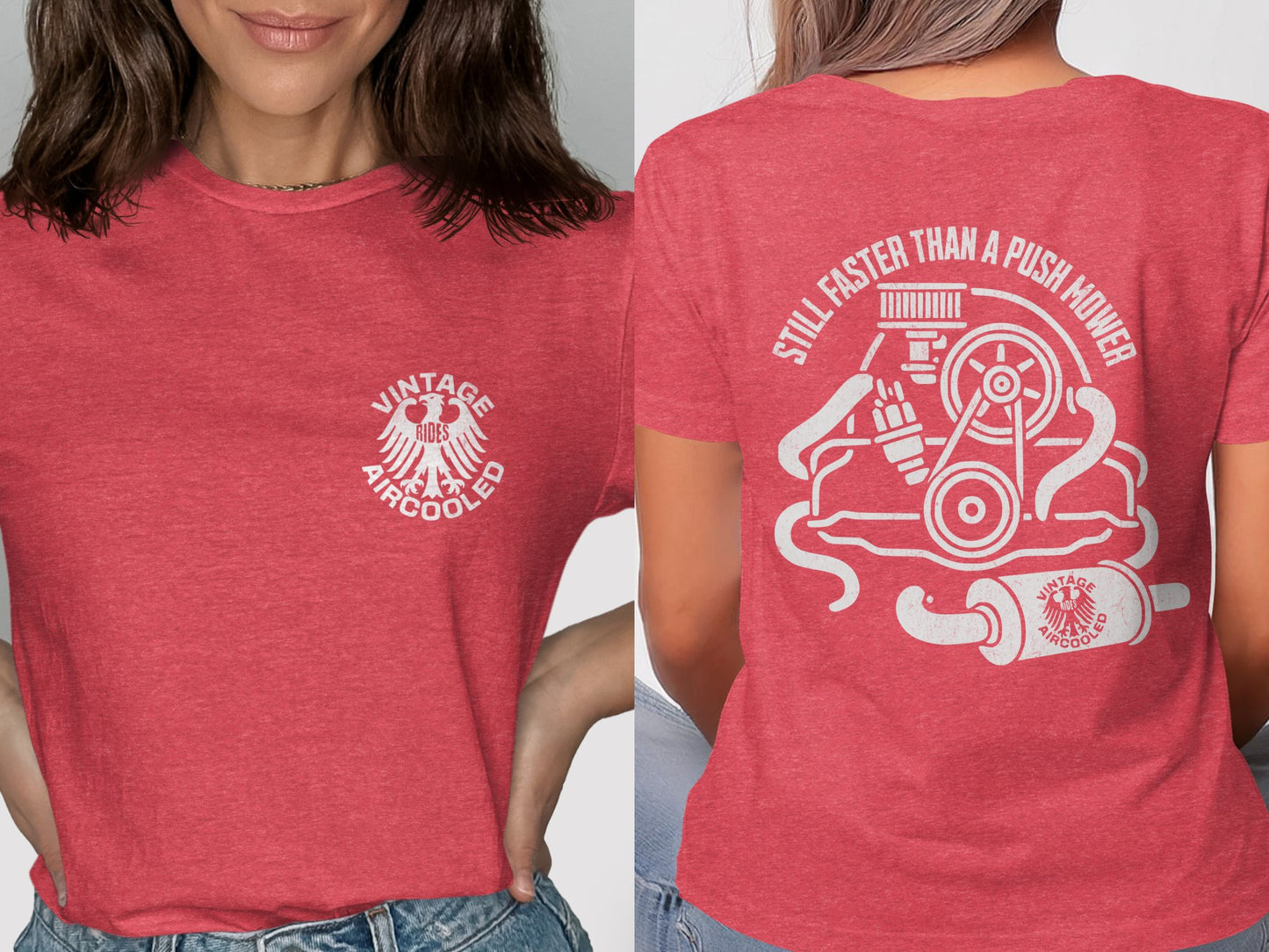 Still Faster Than A Push Mower Vintage T-shirt product