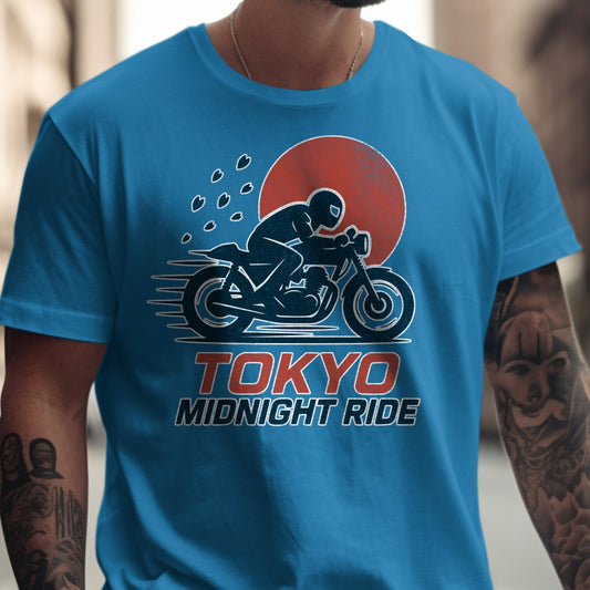 Tokyo Midnight Ride Motorcycle Graphic product