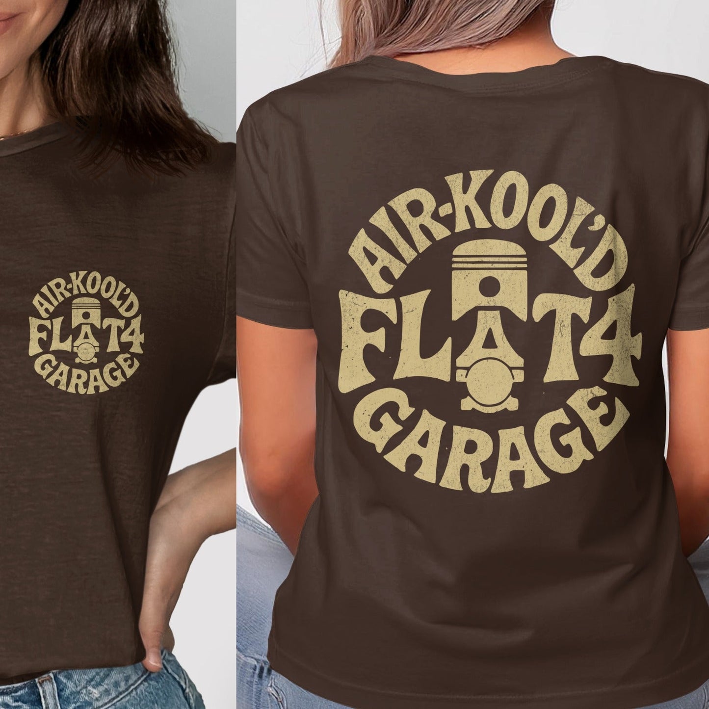 Air-Kool'd Flat4 Garage Classic Design T-Shirt product type