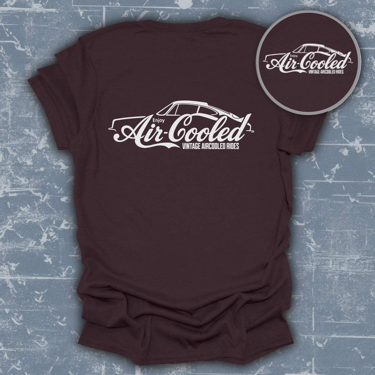 Enjoy Air-Cooled Vintage Aircooled Rides T-shirt