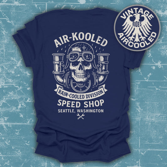 Vintage Rides Air-Kooled Speed Shop T-shirt product type