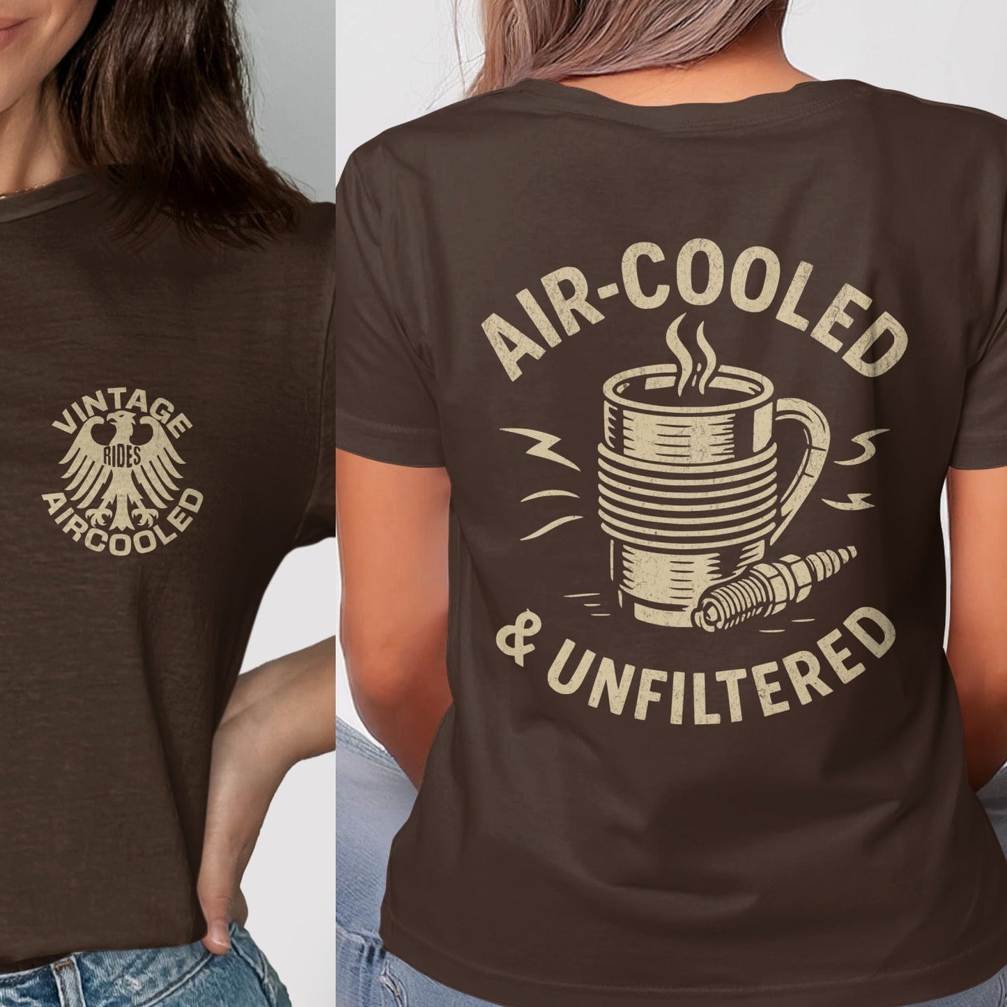 Vintage Air Cooled Graphic Tee Shirt product type