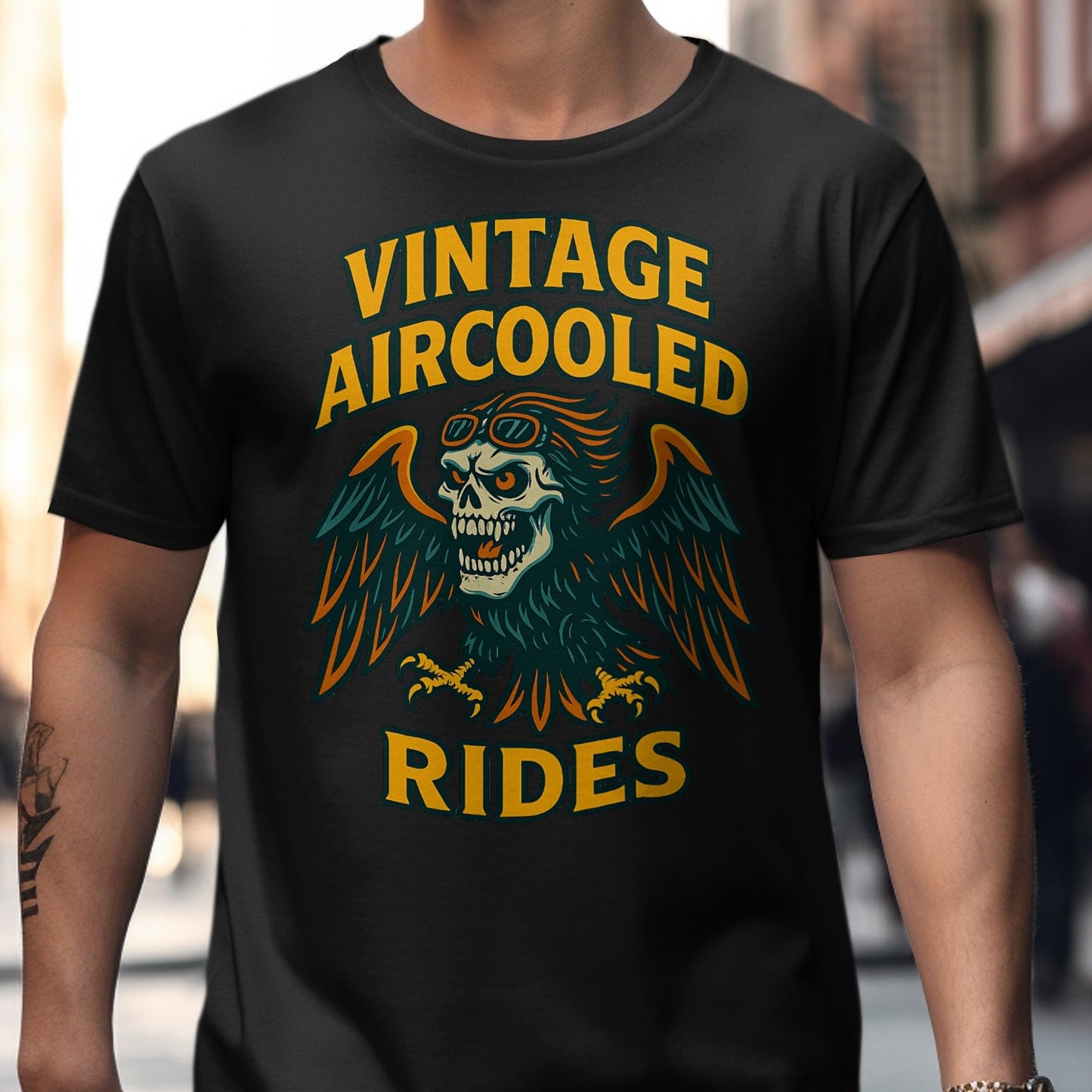 Vintage Aircooled Rides Graphic T-shirt product type