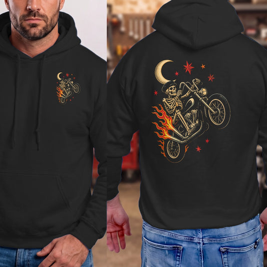 Black | Left Chest + Back
