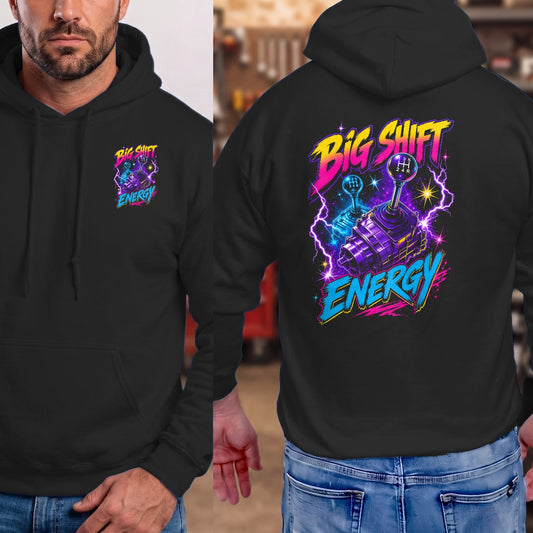 Black | Left Chest + Back