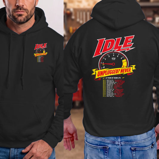 Black | Left Chest + Back