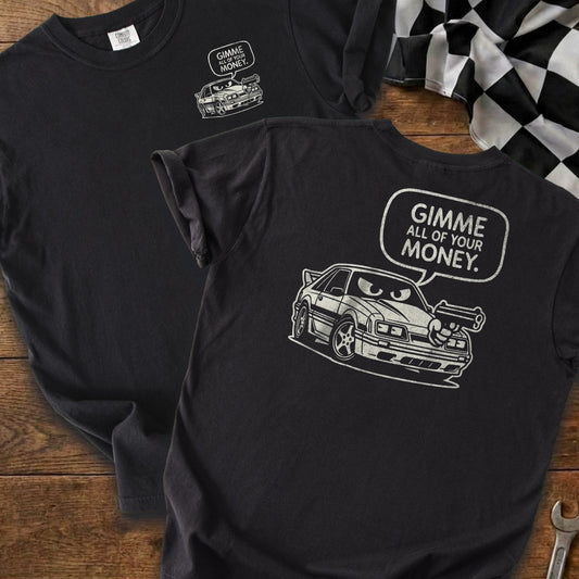 Black | Left Chest + Back