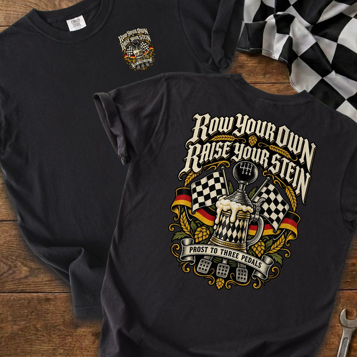 Black | Front & Back