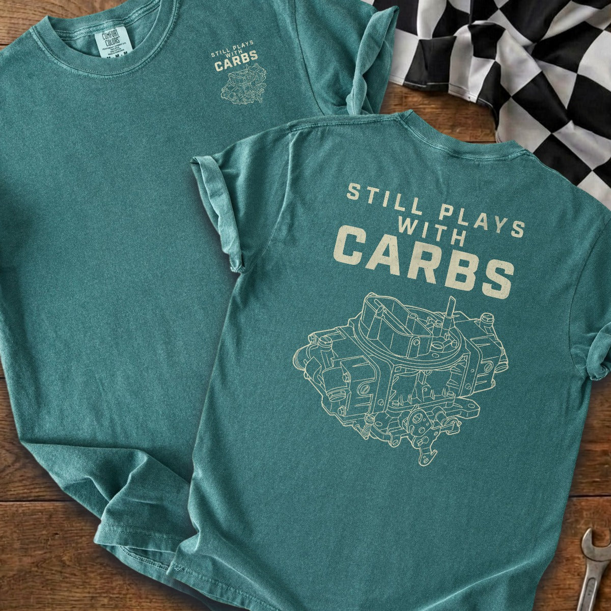 Blue Spruce | Left Chest + Back