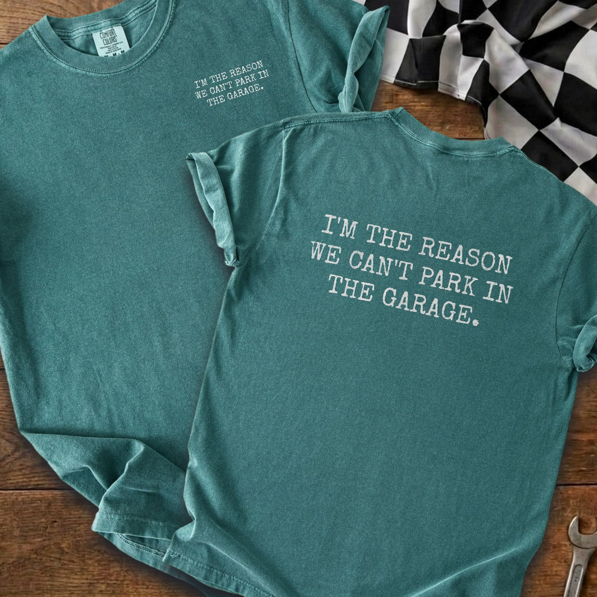Blue Spruce | Left Chest + Back