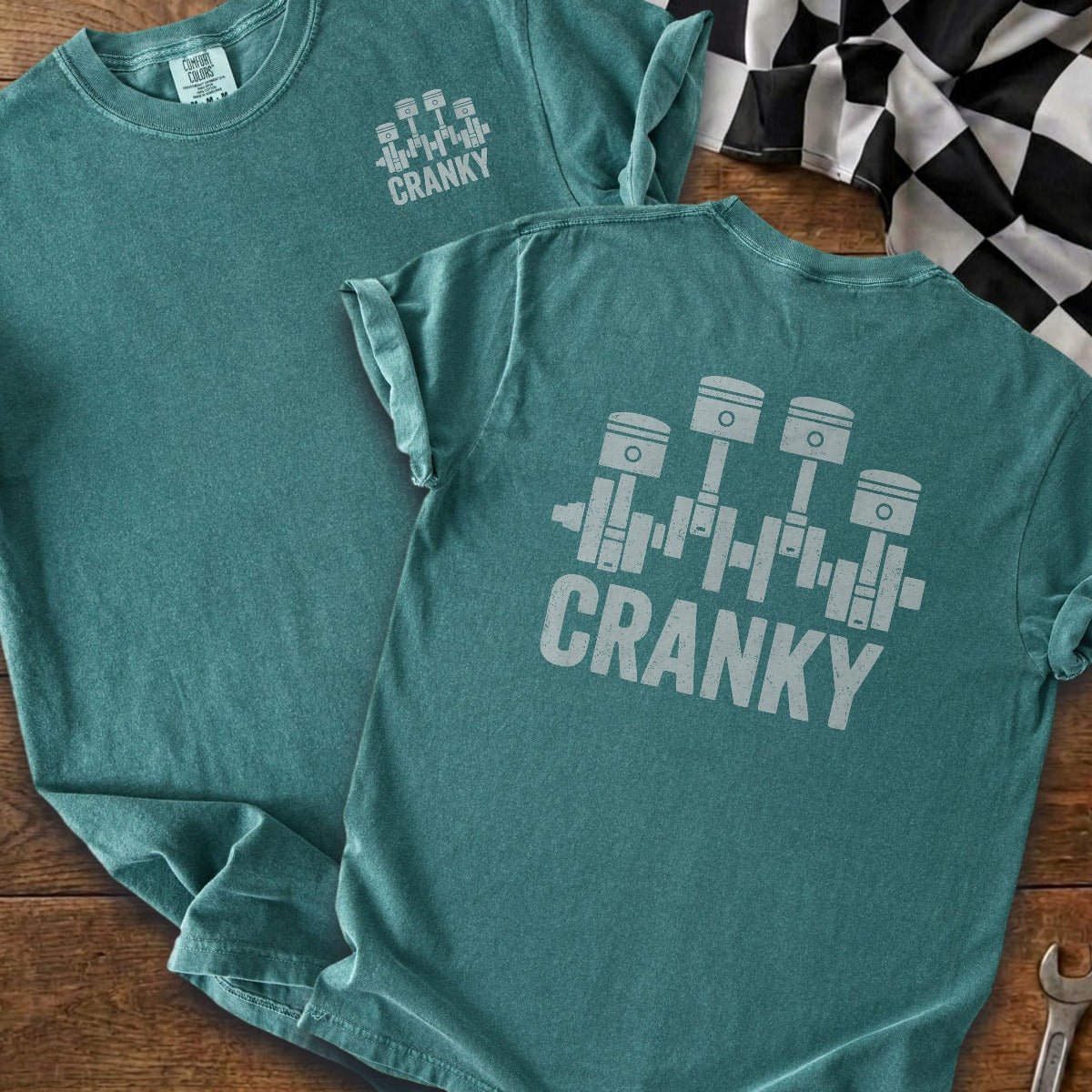 Blue Spruce | Left Chest + Back