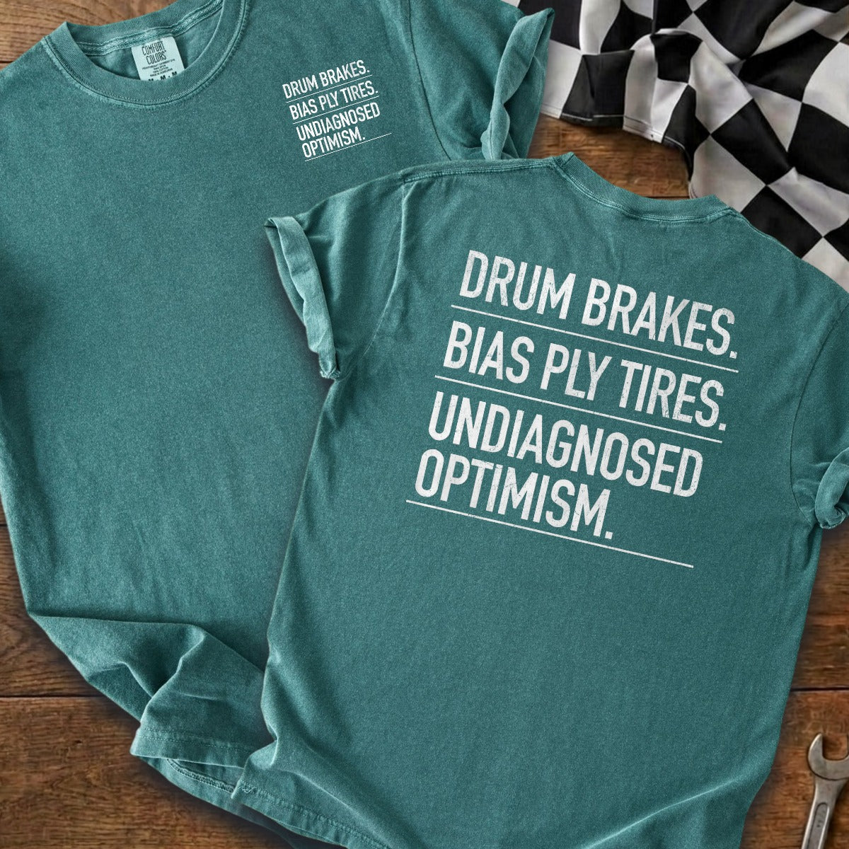 Blue Spruce | Left Chest + Back