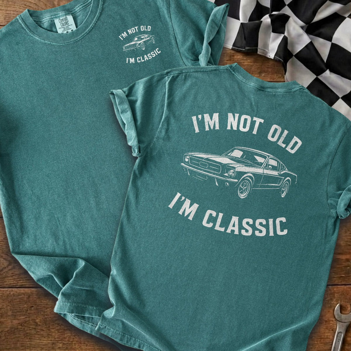 Blue Spruce | Left Chest + Back