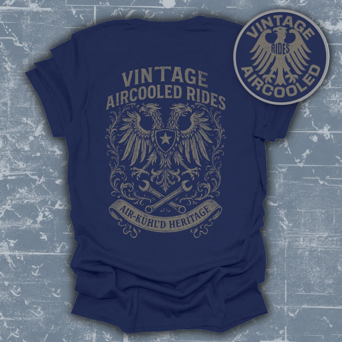 Vintage Aircooled Rides Air-Kühl Heritage Shirt