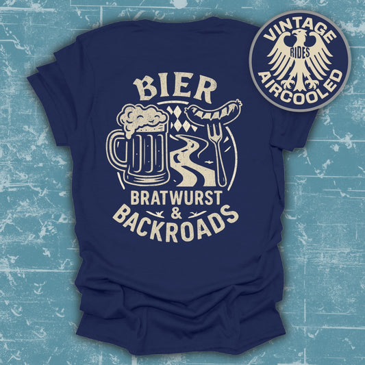 Bier Bratwurst Backroads Graphic Tee Shirt product type