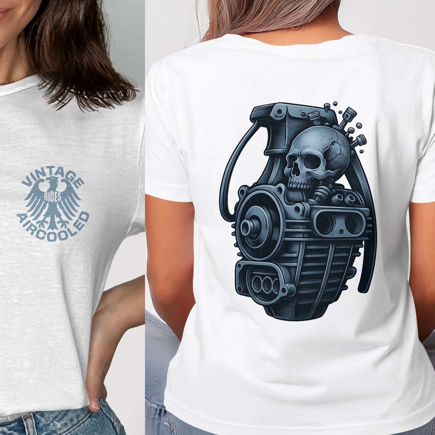 Vintage Rides Aircooled Graphic Print T-shirt product