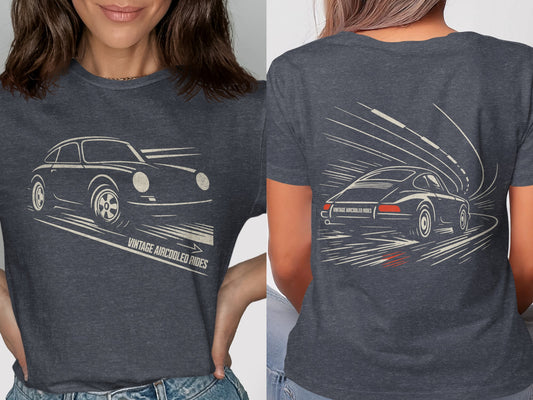 Vintage Aircooled Rides Graphic Tee product
