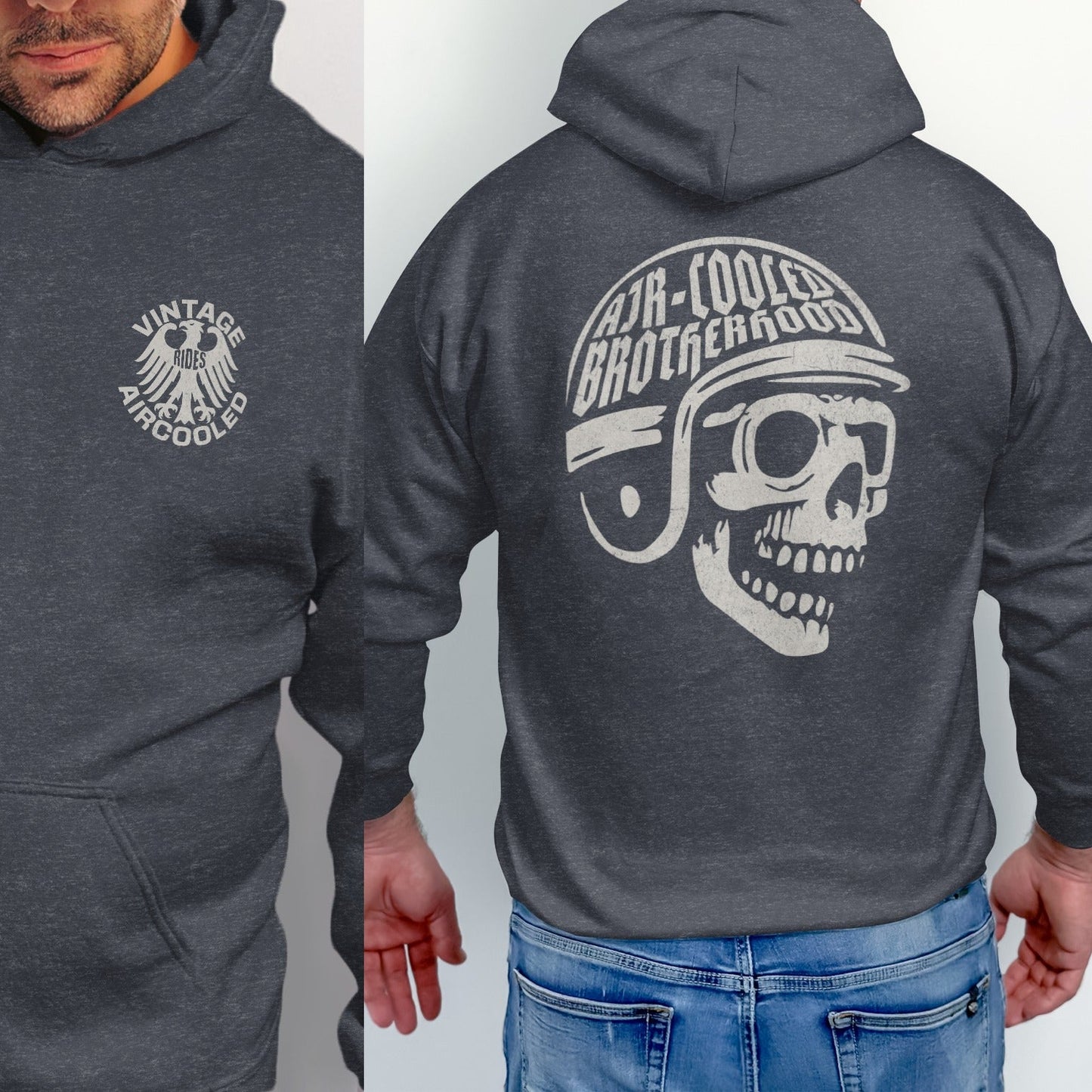 Vintage Aircooled Brotherhood Graphic Hoodie product
