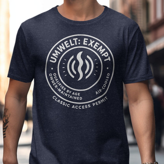 Umwelt Exempt Classic Access Permit T-Shirt product