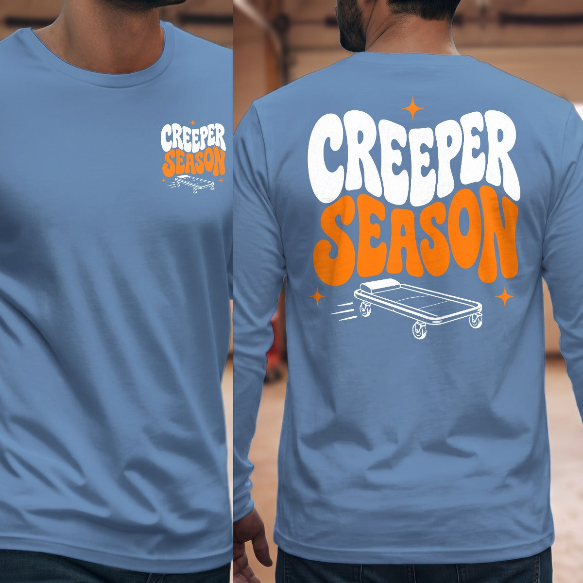 Carolina Blue | Front & Back