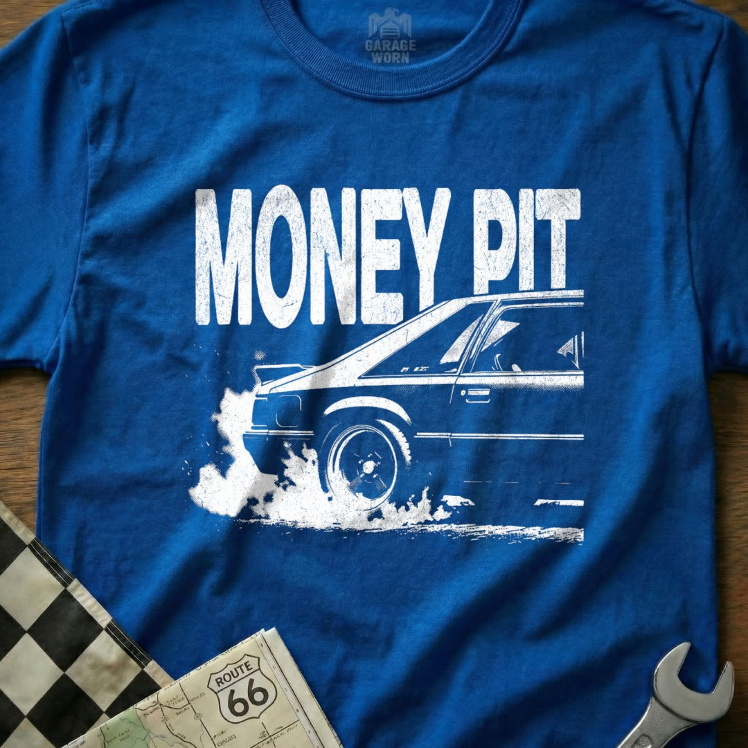 Money Pit Car Graphic Design T-Shirt Product