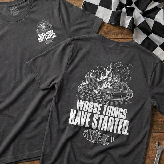 Charcoal | Front & Back